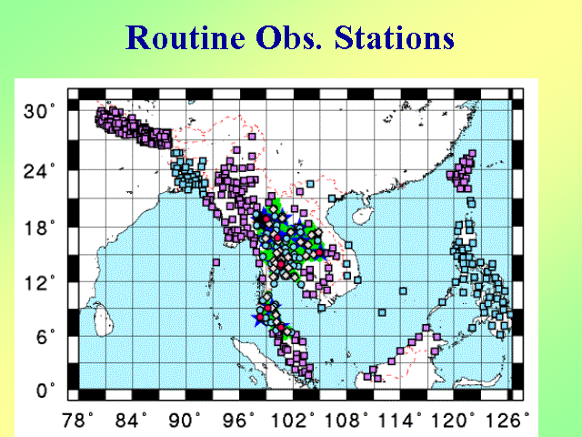 Routine Obs. Stations