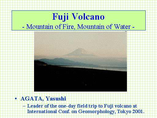Fuji Volcano- Mountain of Fire, Mountain of Water -