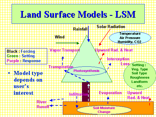 Land Surface Models - LSM