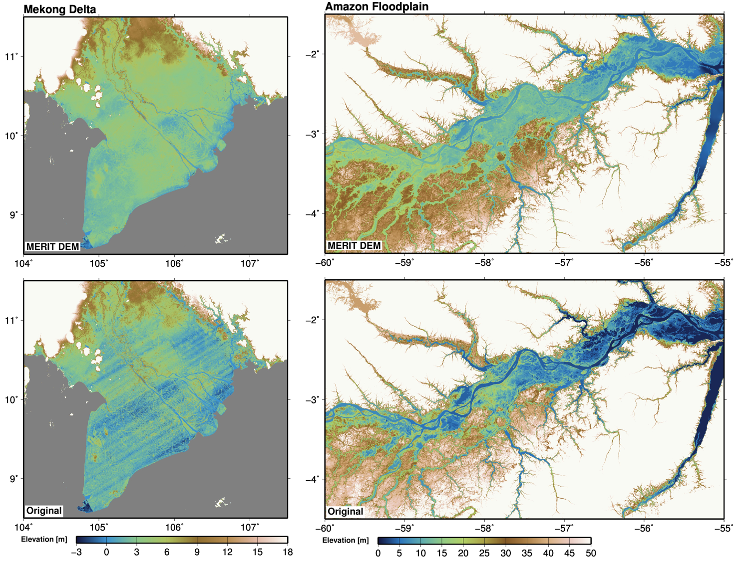 how to switch a digital terrain model to a another format